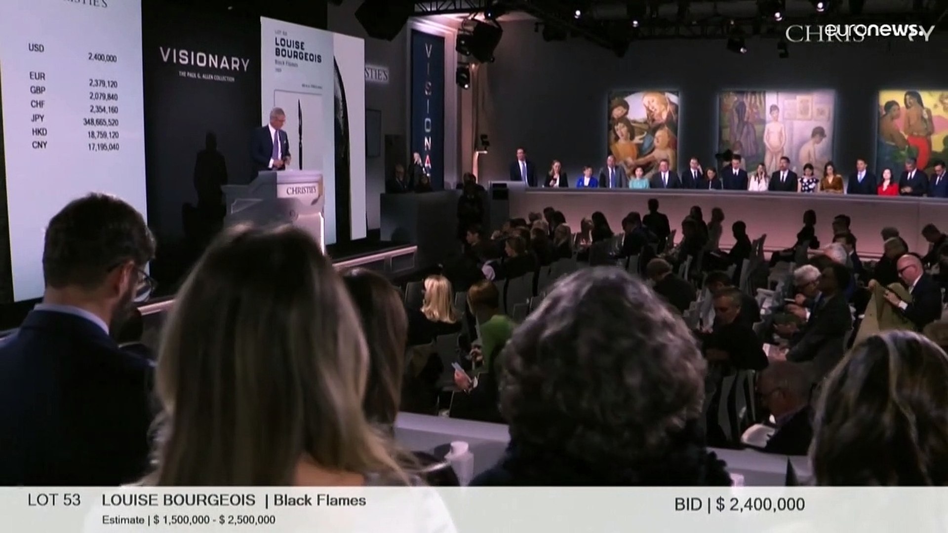 ⁣Коллекция Пола Аллена ушла с молотка за рекордные $1,5 млрд