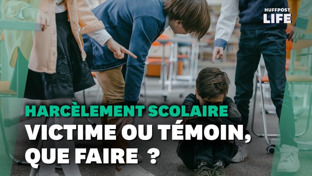 Harcèlement scolaire, que faire ?