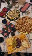 نادين نجيم خلال متابعة أولى حلقات صالون زهرة 2 1