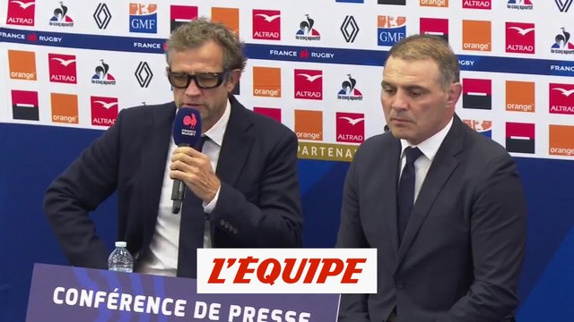 Le XV de France avec Danty face à l'Afrique du Sud - Rugby - Test - Bleus