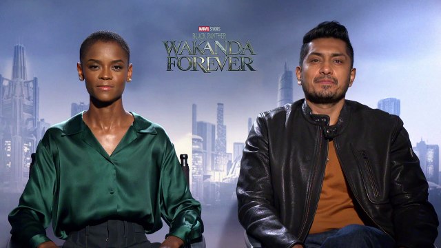 'Black Panther: Wakanda Forever', entrevista a Letitia Wright y Tenoch Huerta