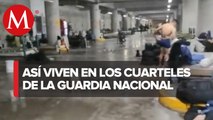 Guardias nacionales denuncian las malas condiciones laborales y para vivir