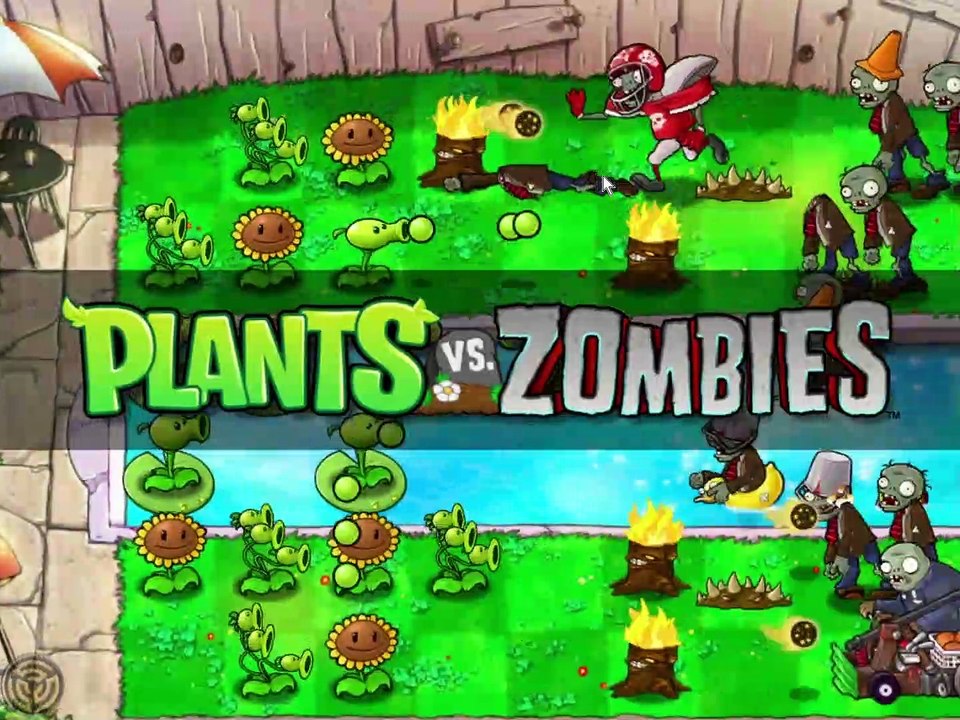 Plants vs Zombies - Adventure Level 1-6