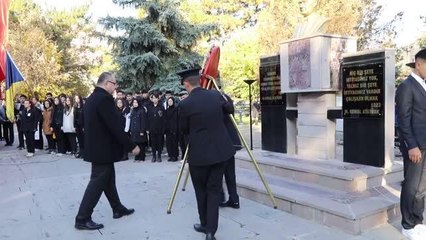 Büyük Önder Atatürk, Çubuk'ta anıldı