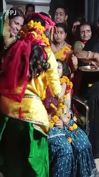 Man Bizzarely Marries Daughter To Lord Krishna Idol