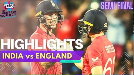 Video herunterladen: India vs England 2nd Semi-Final FULL Highlights | ICC Men's T20 World Cup