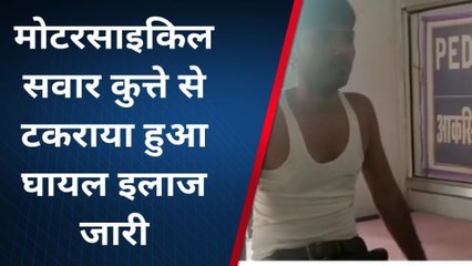 डिंडोरी : सडक हादसे में युवक की हालत गंभीर, अस्पताल में भर्ती
