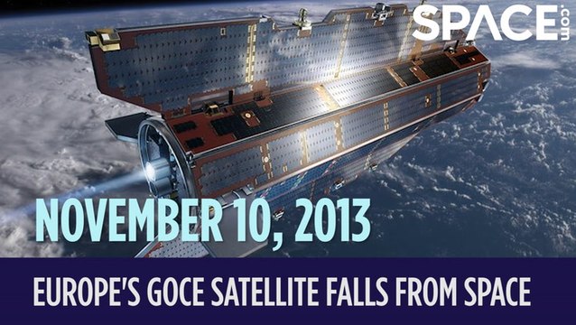 OTD in Space - Nov. 10: Europe’s GOCE Satellite Falls from Space | space.com