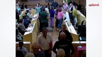 Pelea en el Pleno del Ayuntamiento de Puerto de Santa María (Cádiz)