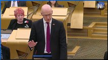 'On its knees' - Douglas Ross and John Swinney clash over Scottish A&E during FMQs