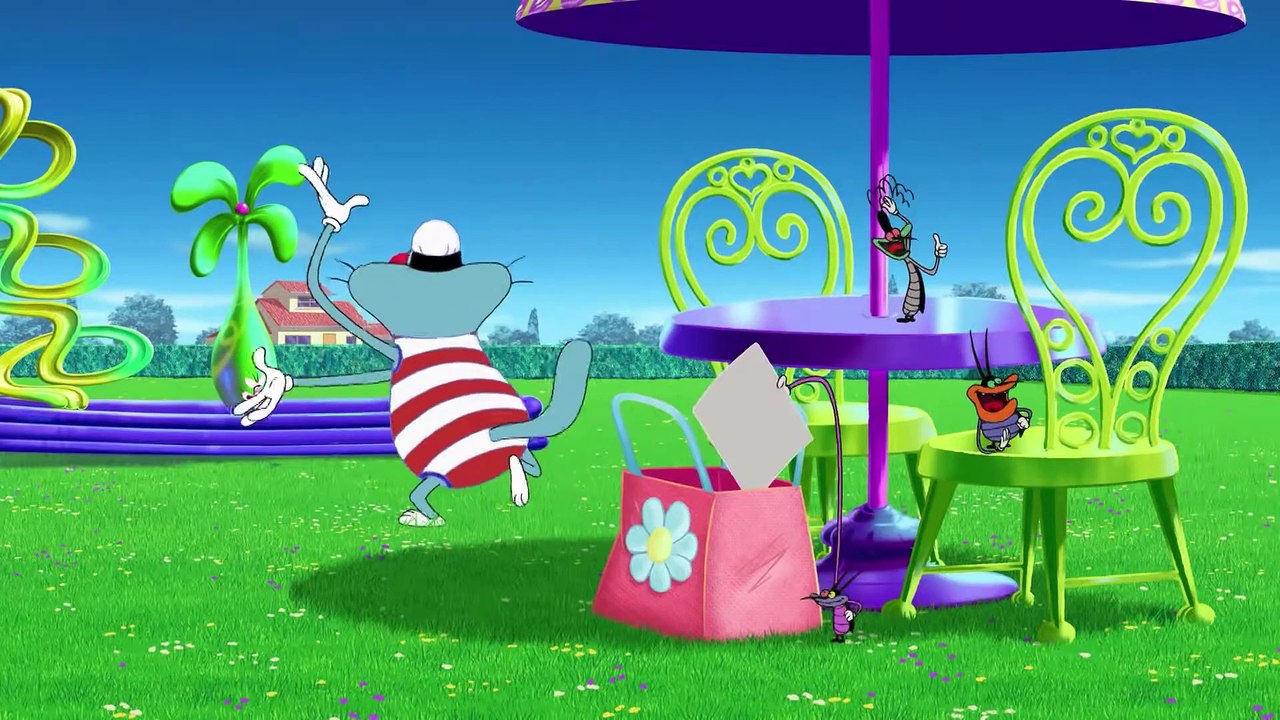 हिंदी Oggy and the Cockroaches - A jealous guy (S04E05) - Hindi Cartoons for Kids