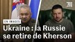 Les militaires russes annoncent leur retrait de la ville stratégique de Kherson suscitant la prudence de l’Ukraine