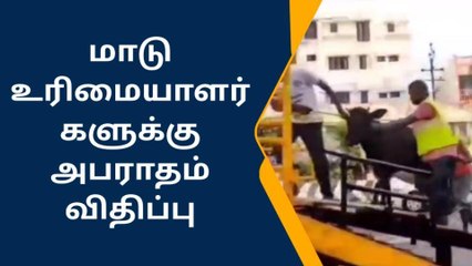 திருச்சி: மாடு உரிமையாளர்களுக்கு அபராதம் விதிப்பு!