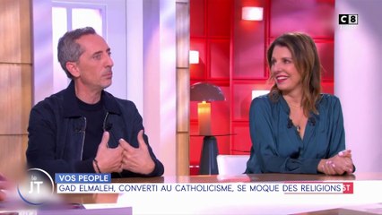 Le journal people : Gad Elmaleh, converti au catholicisme, se moque des religions