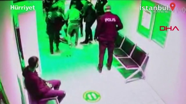 Emre Aşık'ın eski eşi Yağmur Sarnıç'ın polis merkezinde çıkardığı olaylar kamerada