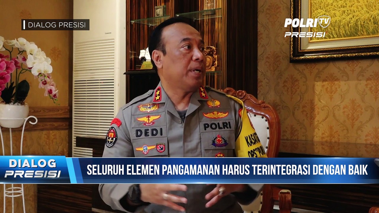 Dialog Presisi : Langkah Kontijensi Polri Pengamanan Presidensi G20