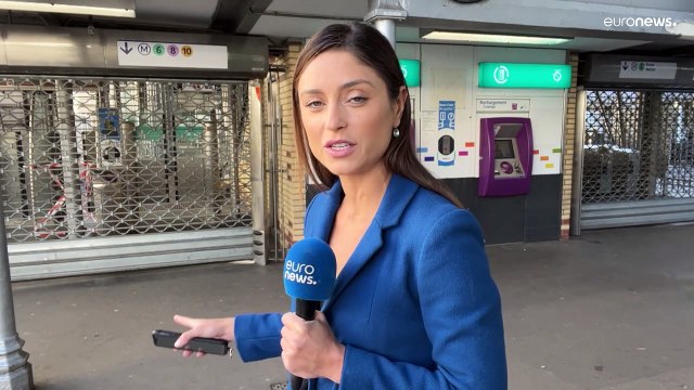 Забастовка работников транспортной отрасли во Франции