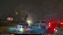 6th Avenue Pileup Dashcam in Colorado
