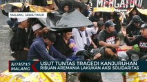 40 Hari Tragedi Kanjuruhan, Tangis Ribuan Aremania Tumpah di Balai Kota Malang