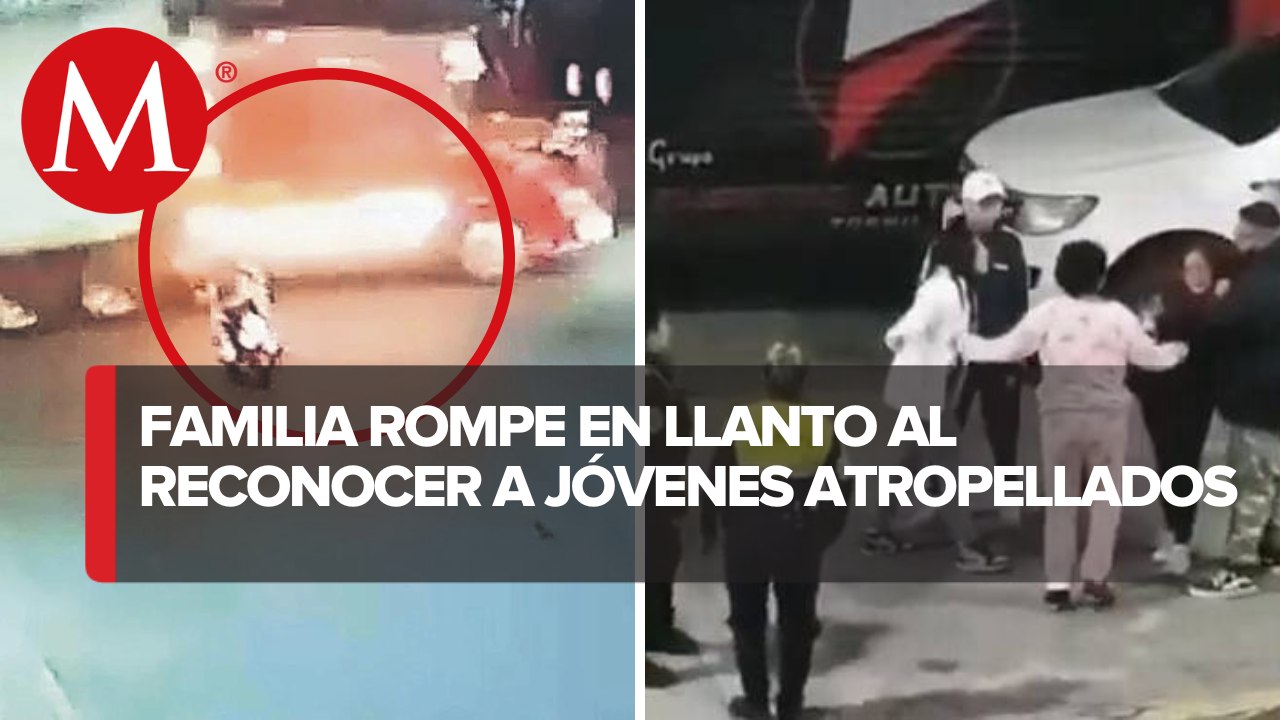 Motociclistas menores de edad se pasan alto y tráiler los arrolla en Iztapalapa