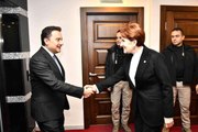 DEVA Partisi lideri Babacan'dan İYİ Parti lideri Akşener'e ziyaret