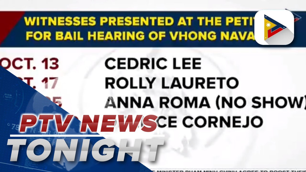 Bail hearing petition of Vhong Navarro over rape case ends