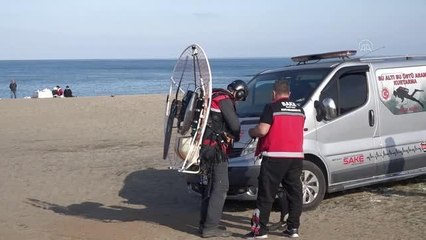 Sakarya'da denizde kaybolan kişiyi arama çalışmaları sürüyor