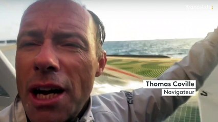 Route du Rhum : le carnet de bord de Thomas Coville, jour 1