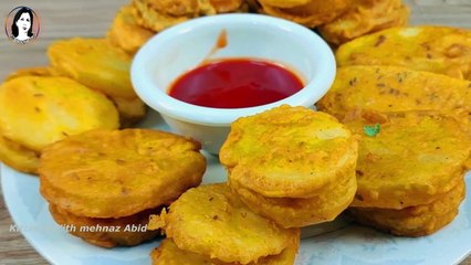 Unique Style Crispy Potato Recipe I بالکل نیا ذائقہ دارریسپی I New Breakfast Egg Aloo Pakora Recipes