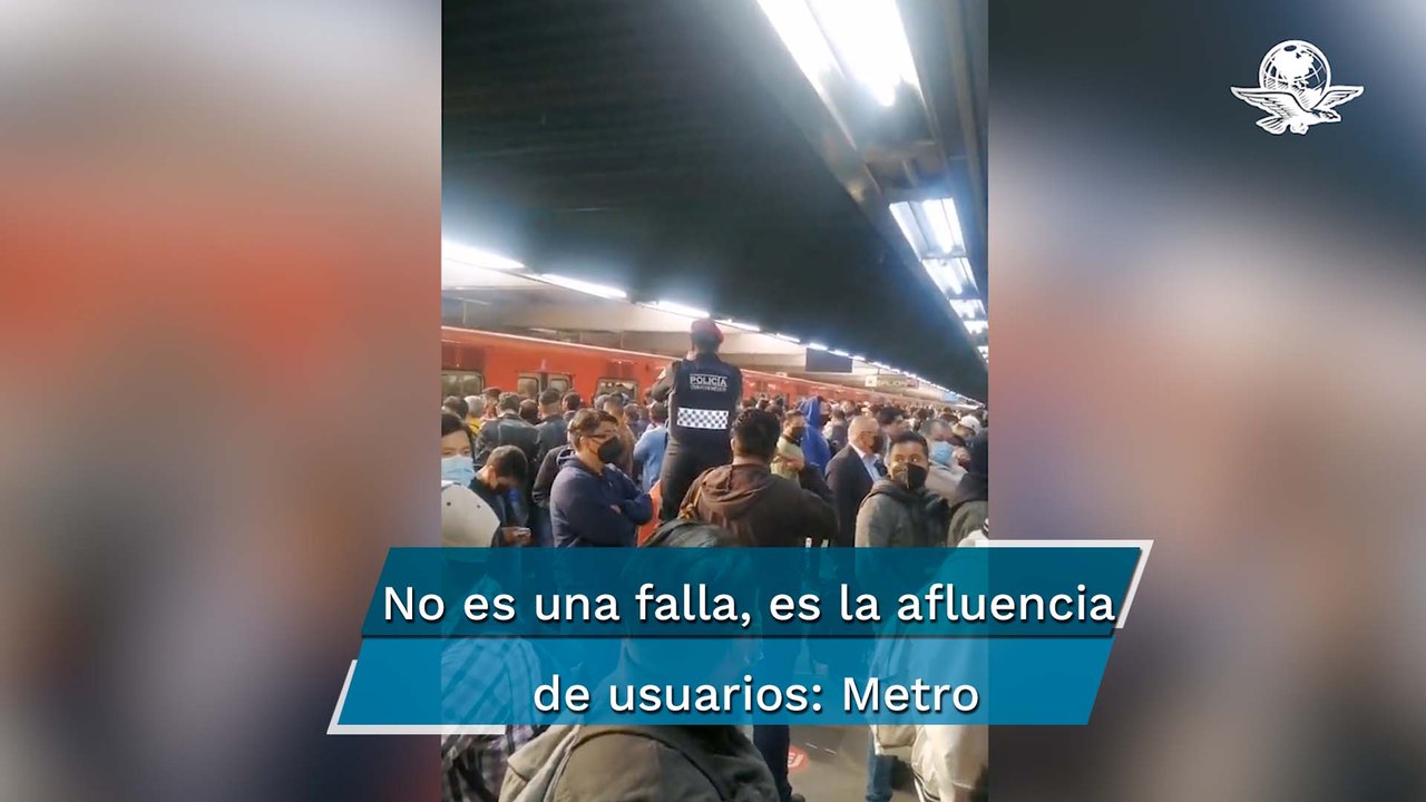 ¿Otra vez? reportan retrasos en la Línea 3 del Metro CDMX