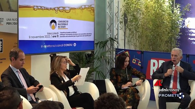 Ecomondo: “Conou eccellenza italiana di economia circolare”