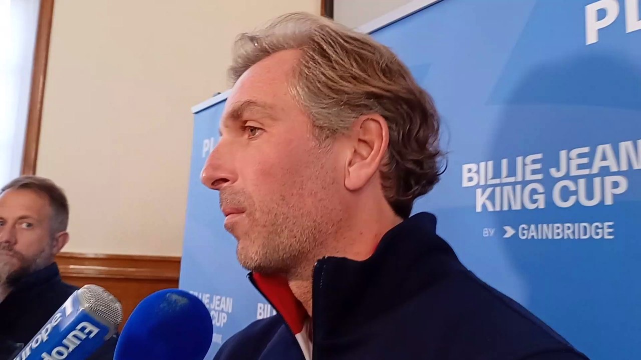 Billie Jean King Cup 2022 - Julien Benneteau : "D'avoir Caroline Garcia dans notre équipe est un bonus et un plus énorme !"