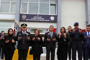 Sinoplu şehidin ismi Polis Merkezi'ne verildi