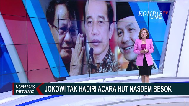 Nasdem Ungkap Alasan Tak Undang Presiden Joko Widodo di Hari Ulang Tahun Partai