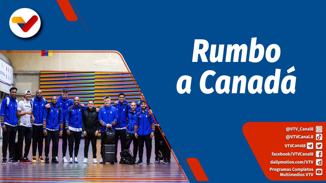 Deportes VTV | Selección Nacional de Baloncesto rumbo a Canadá para la próximas fechas FIBA