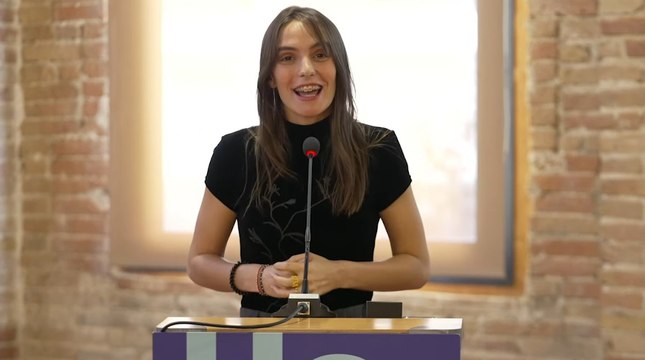 La periodista de 'Público' Candela Barro recibe la mención de honor en los Premios Internacionales de Periodismo Móvil