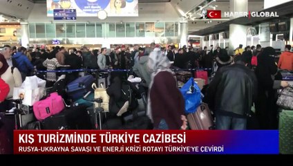 Kış turizminde Türkiye cazibesi... ilk sırada sıcak bölgeler var