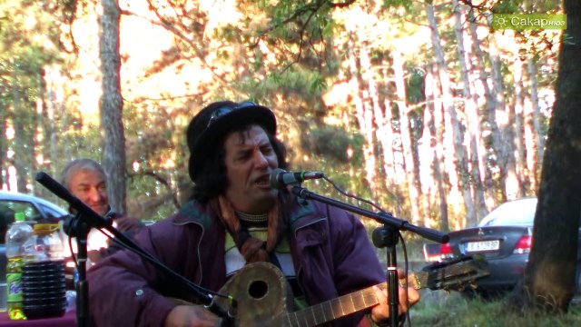 Димитър Цветков - Бай Димитър пее на Празника на виното