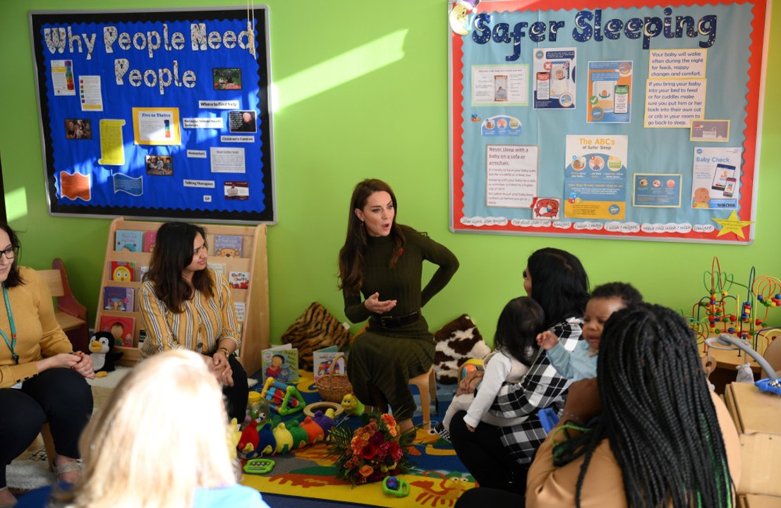 Prinzessin Catherine setzt sich für Mütter ein