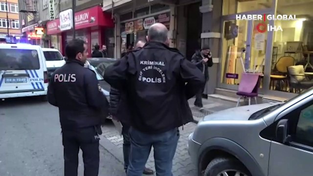 Malatya'da dehşet anları: Tanımadığı kişilerin satırlı saldırısına uğradı