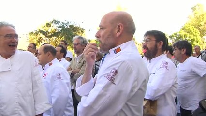 Download Video: Protesta de los panaderos valencianos por el precio de la electricidad