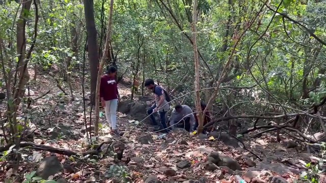 Ananthagiri Hills Vikarabad Forest Trip Video _ Ananthagiri Hills Water Falls Video