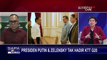 Putin dan Zelensky Tak Hadir di KTT G20, akan Fokus ke Pertumbuhan Perekonomian Dunia