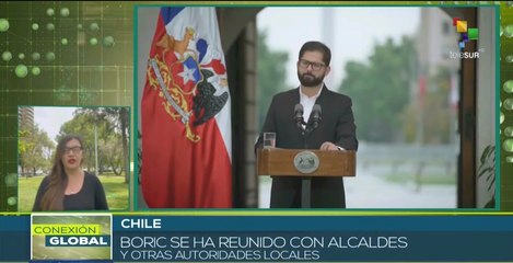Presidente de Chile prosigue visita por la región de la Araucanía