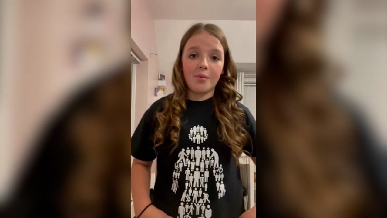 ‘Grandad, this is for you’: 12-year-old completes 365-day run, raising more than £10,000 for cancer charity