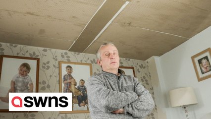 Desperate dad forced to insulate his freezing home with CARDBOARD after energy bills increase