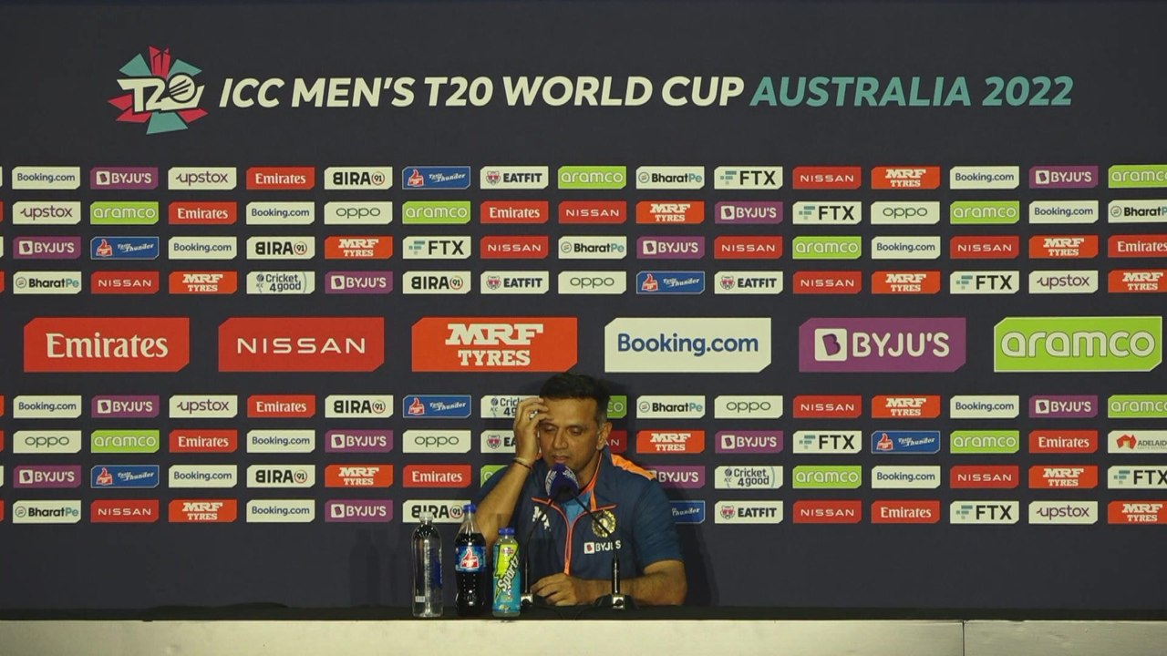 India coach Dravid post semi-final loss to England