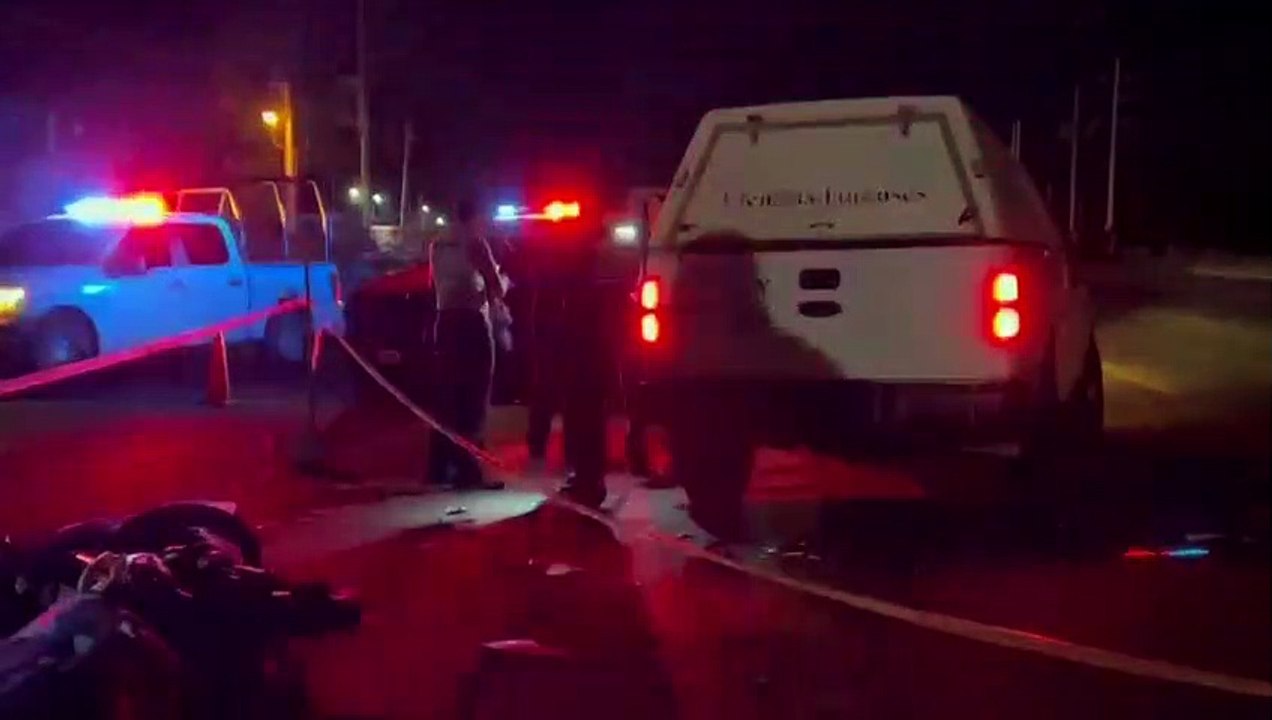 Dos motociclistas muertos fue el saldo de un fatal accidente sobre  carretera Guadalajara-Ameca