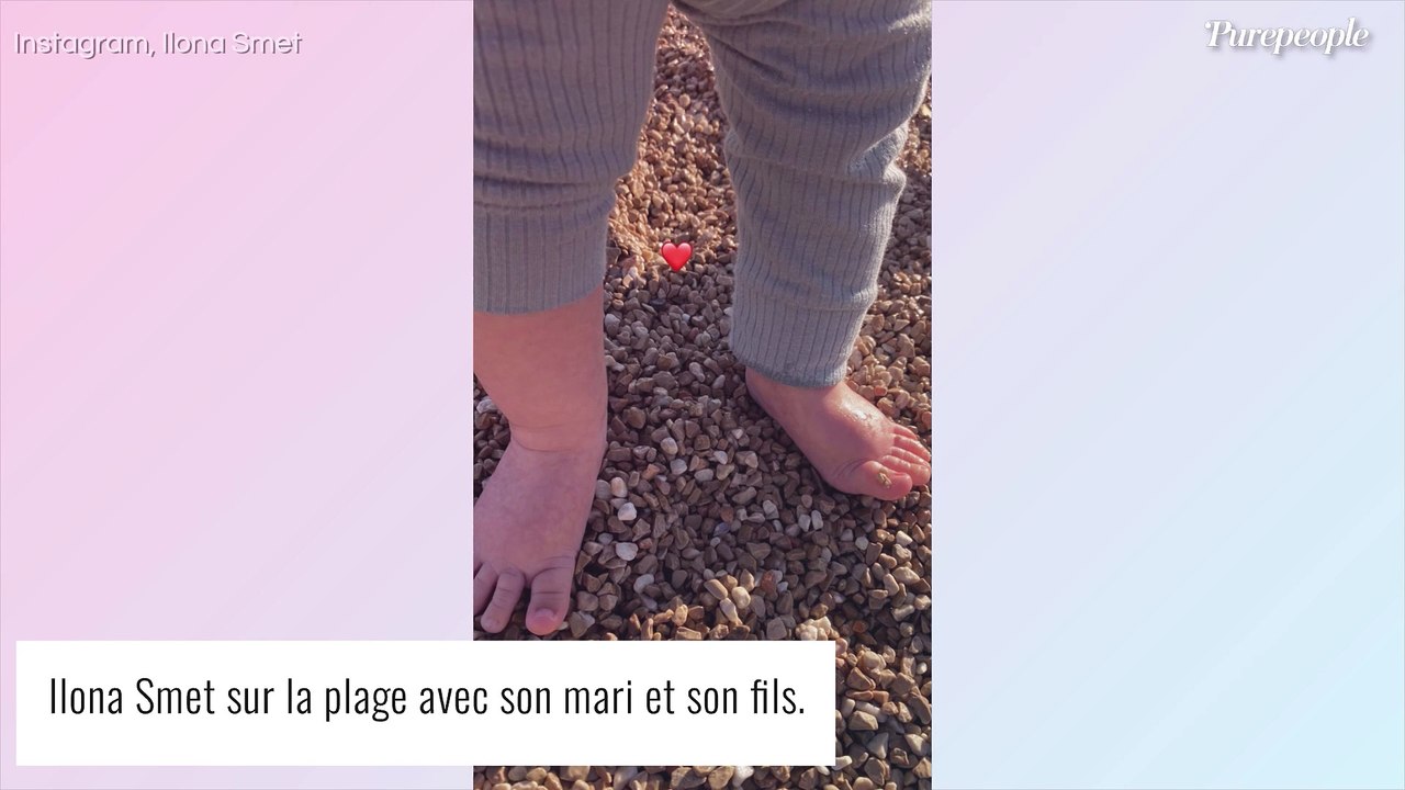 Ilona Smet, maman aux anges : photos à la plage avec son mari et leur bébé... doux moment !