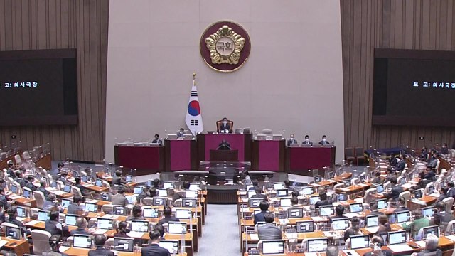 野3당 '이태원 참사' 국조 요구서 국회 본회의 보고 / YTN